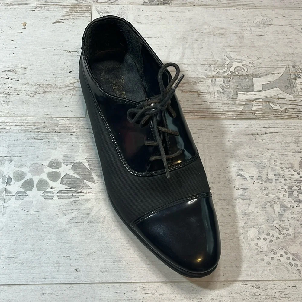 ONE Barclay Men’s Black Dress Shoe Amputee Size 10 1/2 Right Shoe